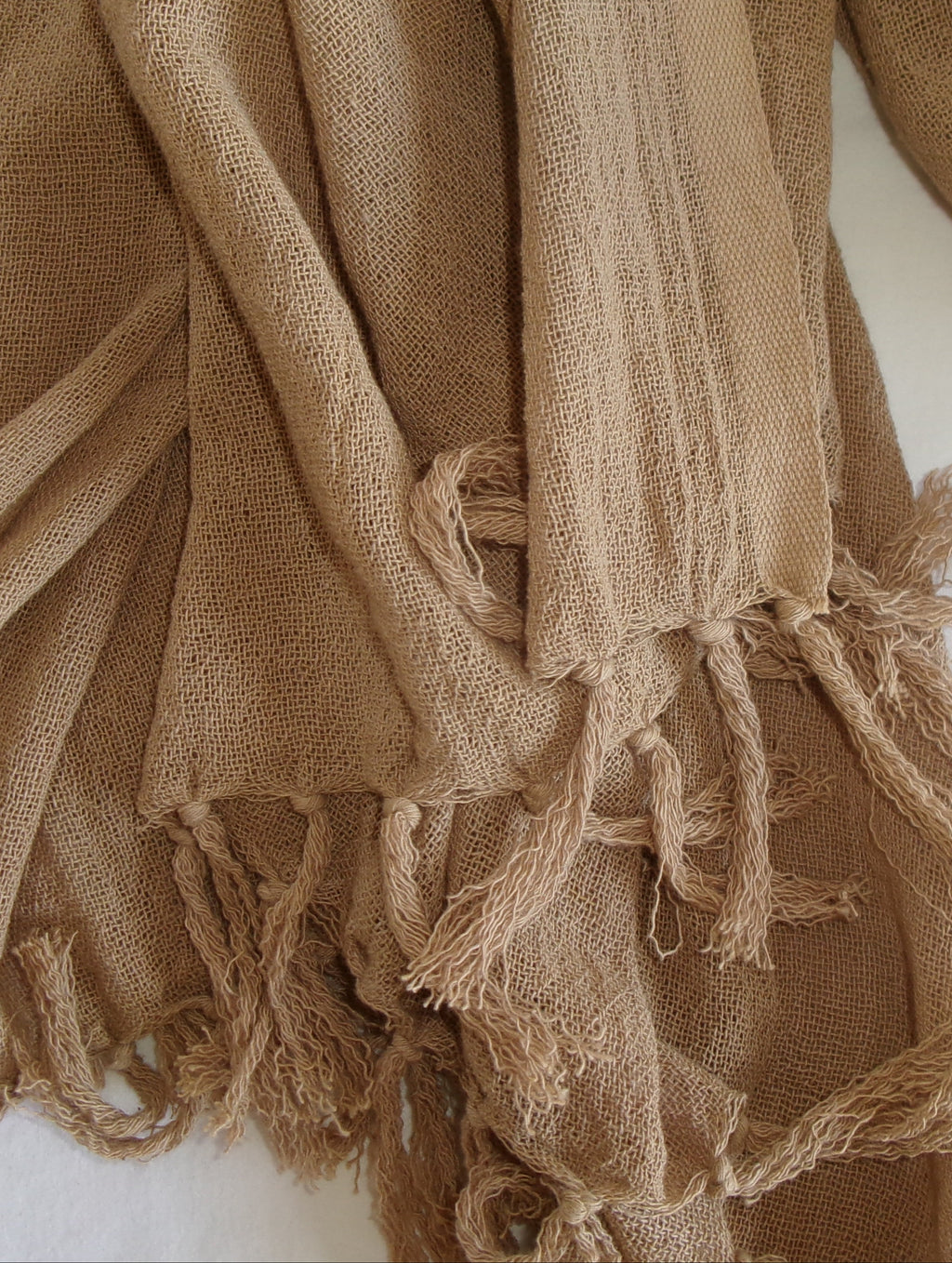 Koibito Japanese Handwoven Ramie Scarf