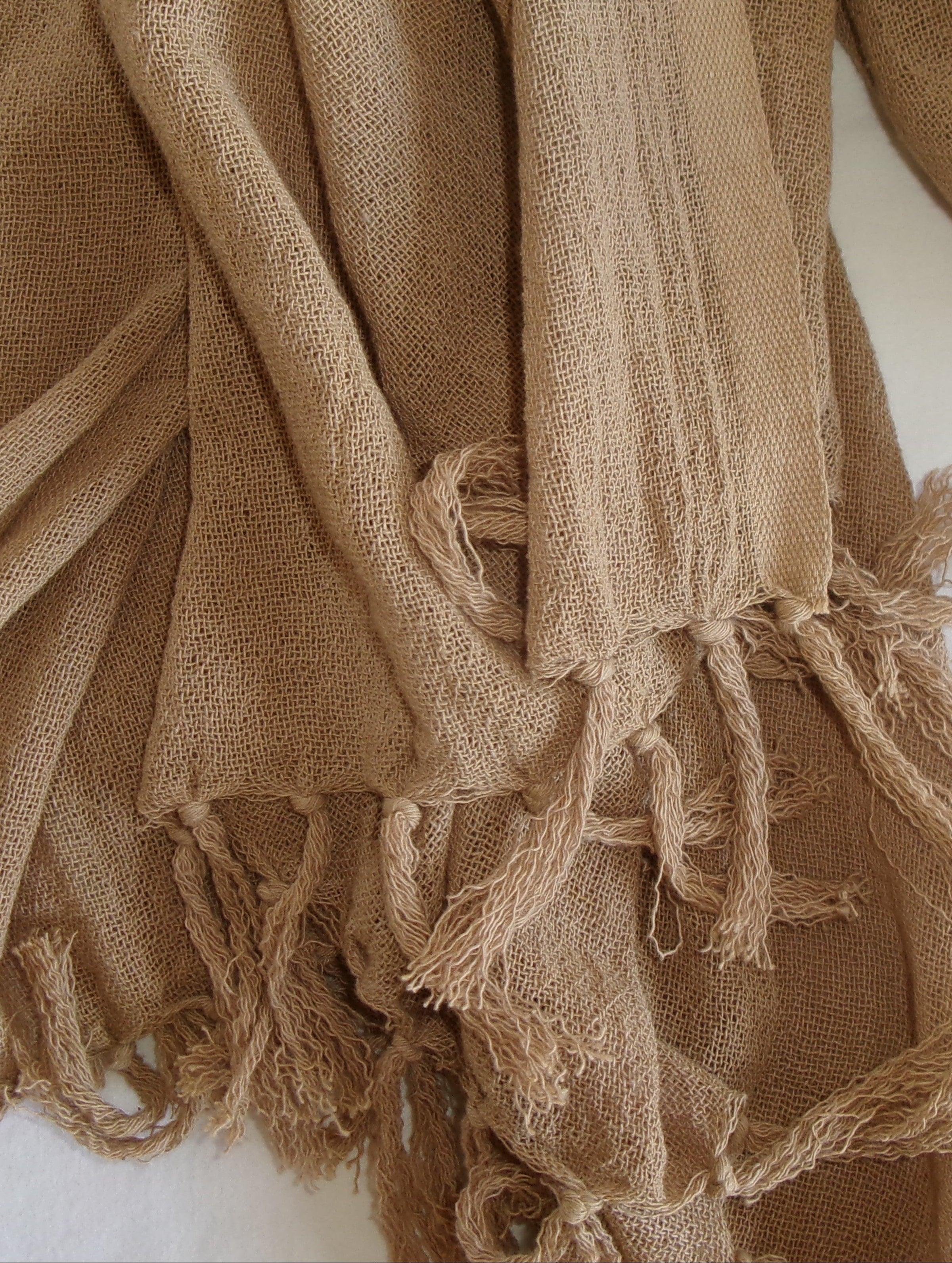 Koibito Japanese Handwoven Ramie Scarf