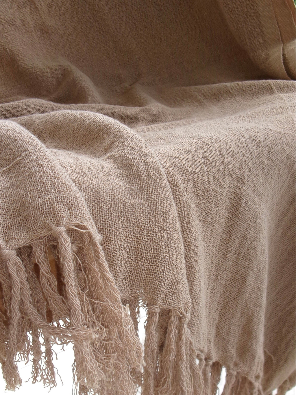 Koibito Japanese Handwoven Ramie Scarf