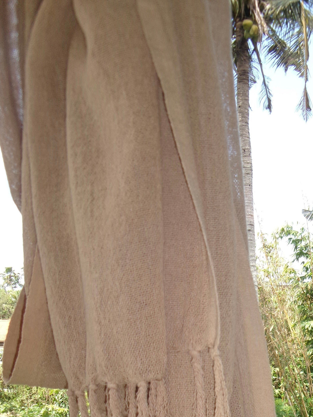 Koibito Japanese Handwoven Ramie Scarf